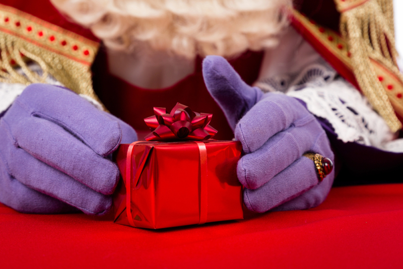 De baas pakt uit met Sinterklaas