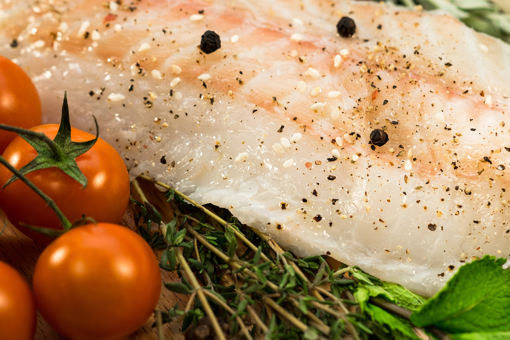 Pangasiusfilet met Citroen en Kruiden van de barbecue